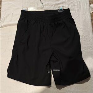 Russell Athletic Black Athletic Shorts Elastic Waistband